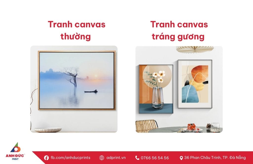 In Tranh Canvas Gương