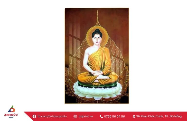 in tranh Phật