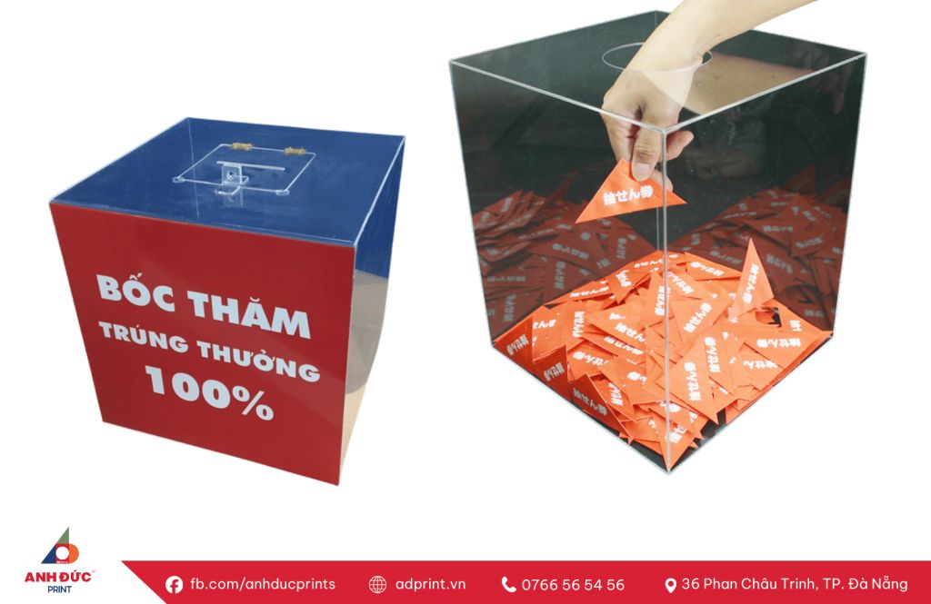 in thùng phiếu bốc thăm