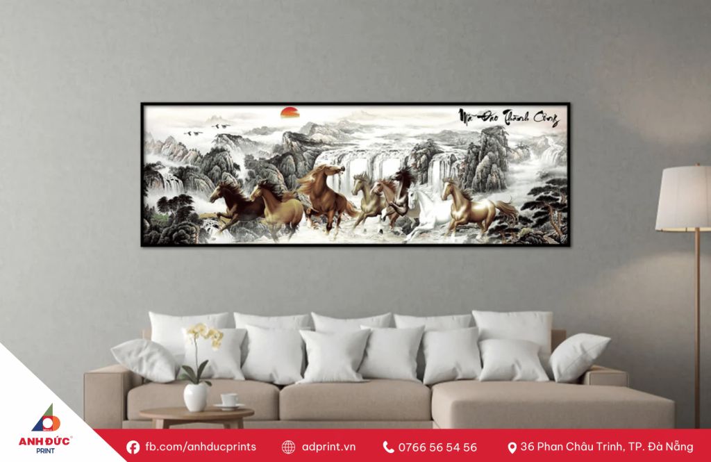 cách treo tranh mã đáo thành công