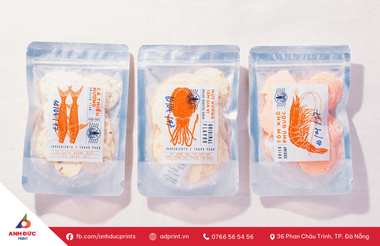 In Bao Bì Thủy Sản Đông Lạnh
