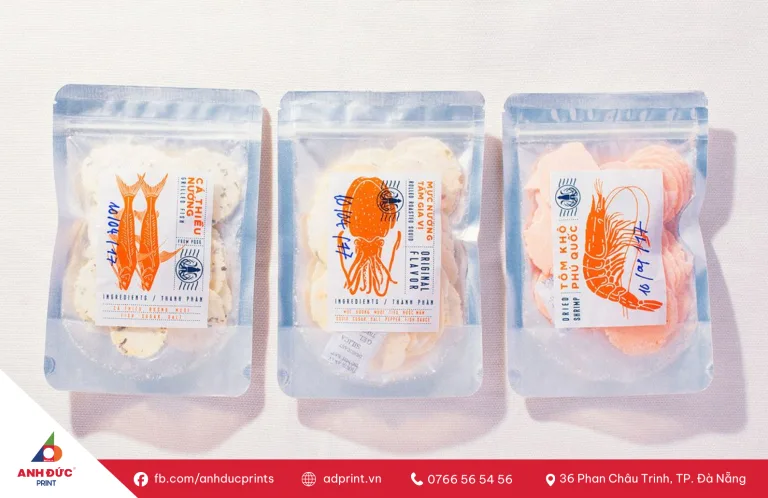 In Bao Bì Thủy Sản Đông Lạnh
