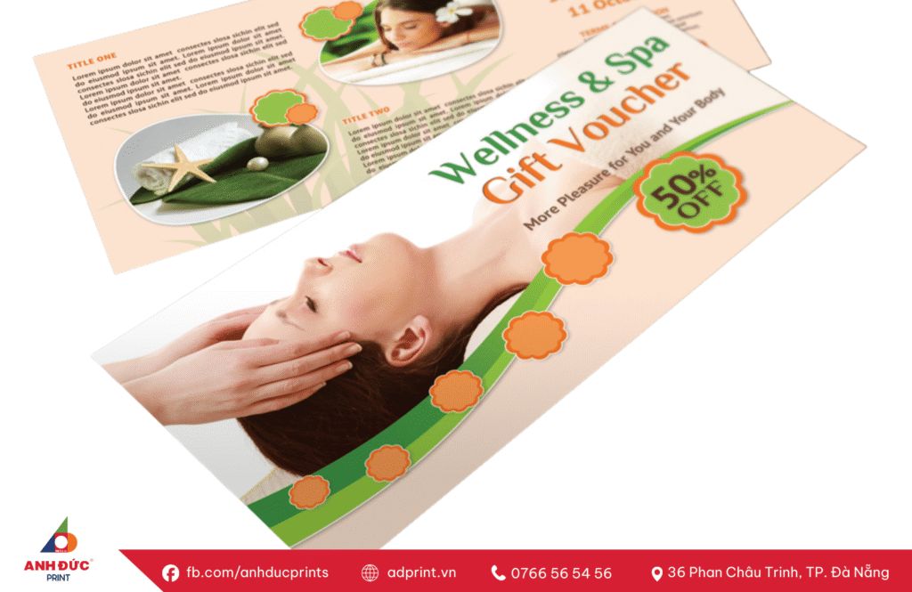 in voucher giảm giá