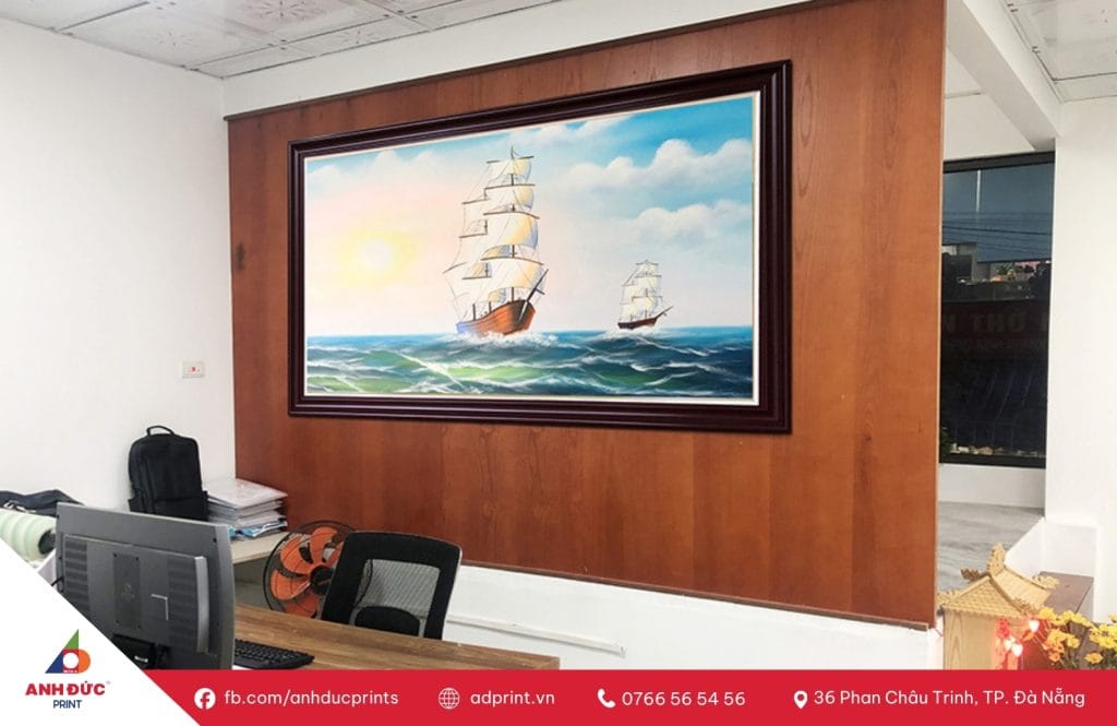 Tranh Thuận Buồm Xuôi Gió