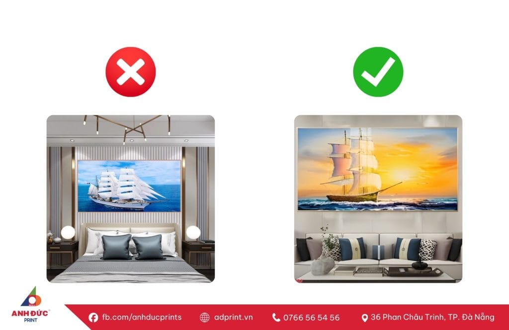 Tranh Thuận Buồm Xuôi Gió