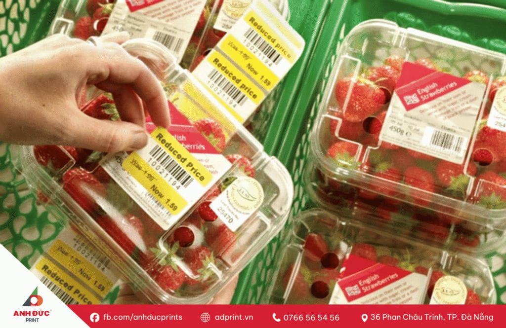 in tem nhãn thực phẩm an toàn