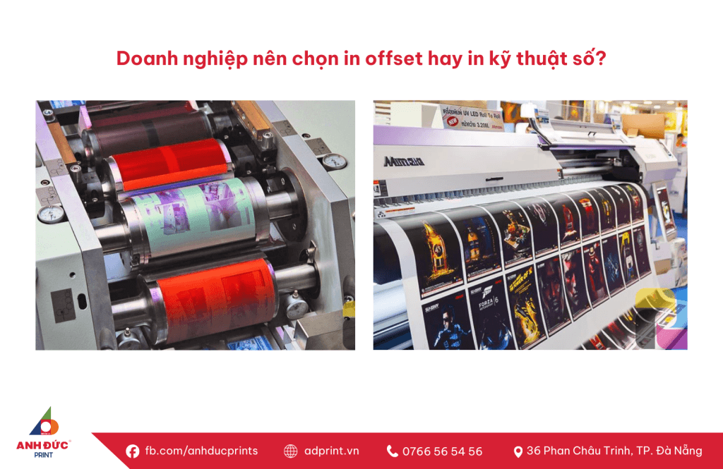 So sánh in offset và in kỹ thuật số